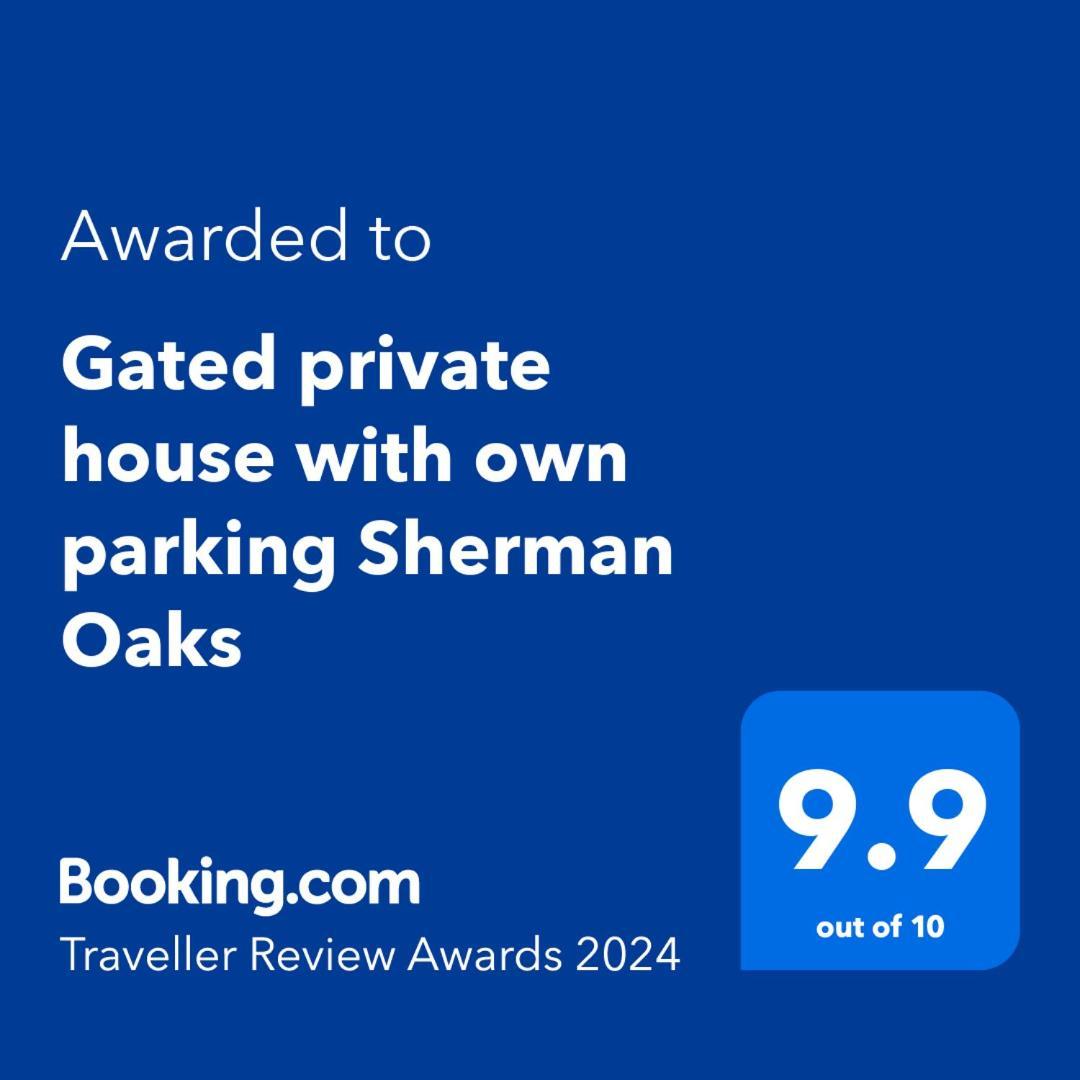 Gated Private House With Own Parking Sherman Oaks Los Ángeles Exterior foto